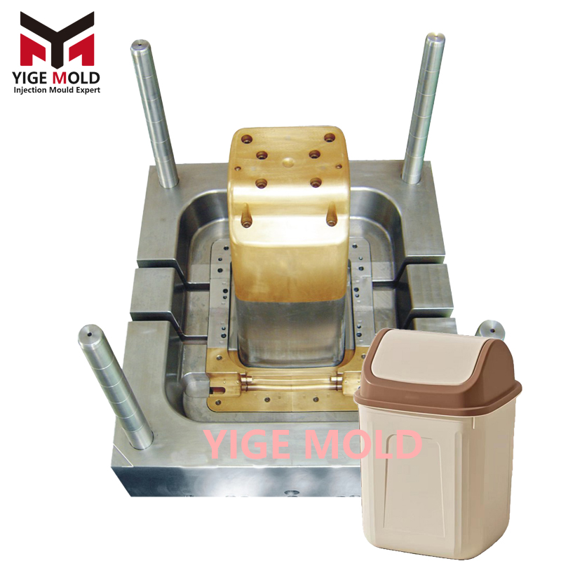 Flip Top Dustbin Mold
