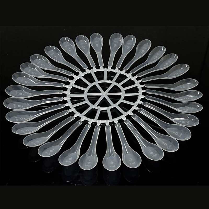 36-cavity plastic spoon injection mold