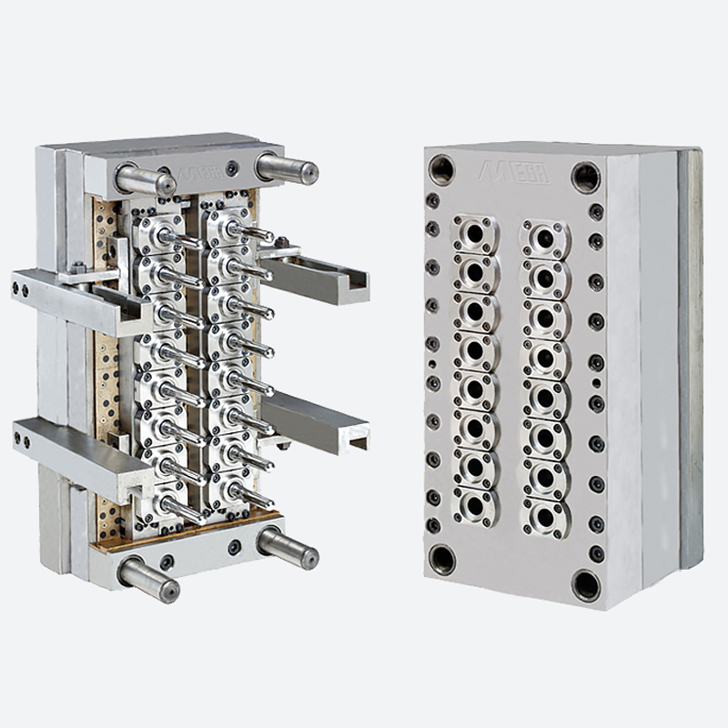 16-cavity pipe blank mold