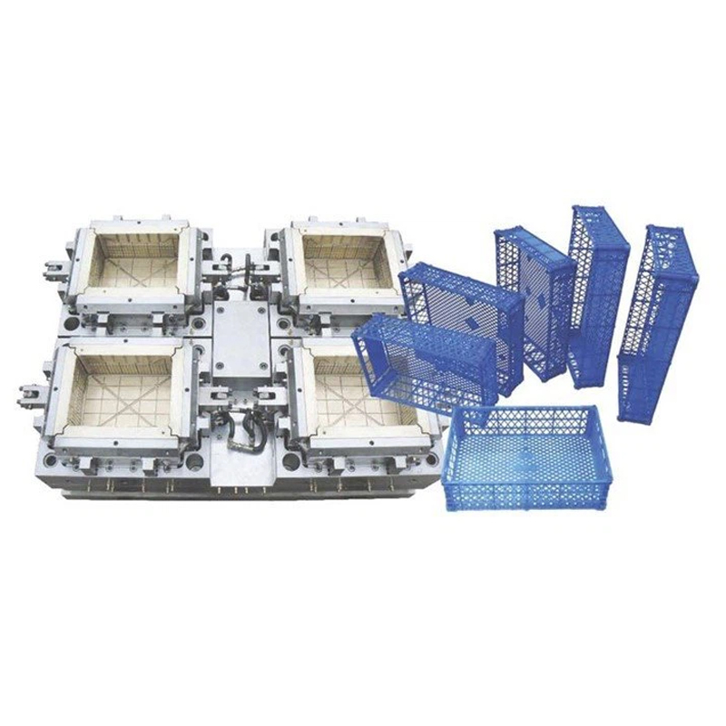 ventilated turnover box mold